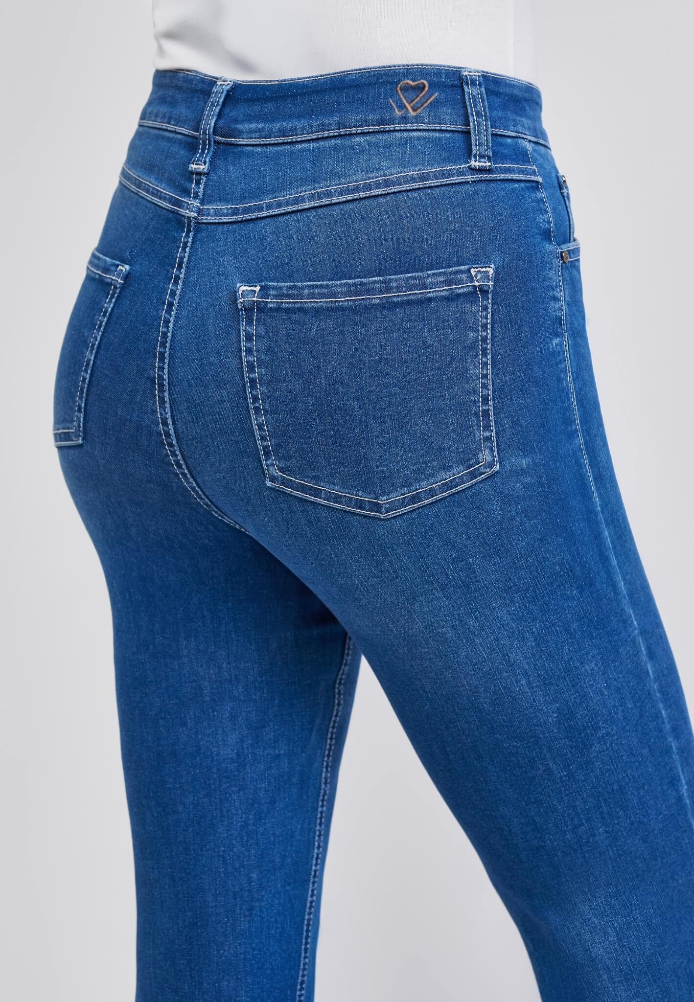 wonderjeans High Waist Bootcut Authentic Brilliant Blue
