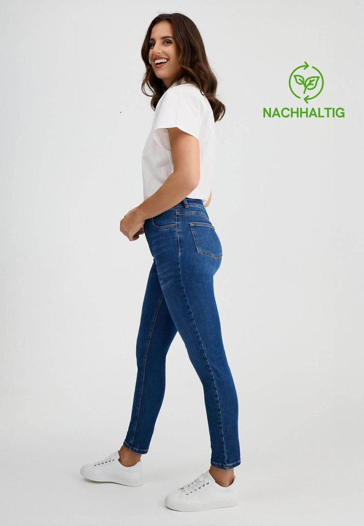 wonderjeans High Waist Stone Blue Super Wash