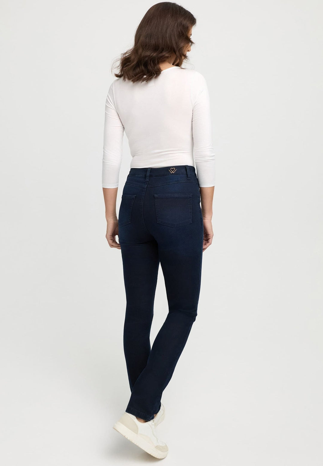 wonderjeans High Waist Straight Blue used