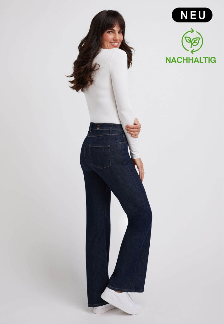 wonderjeans Relaxed Wide Blue Rinse